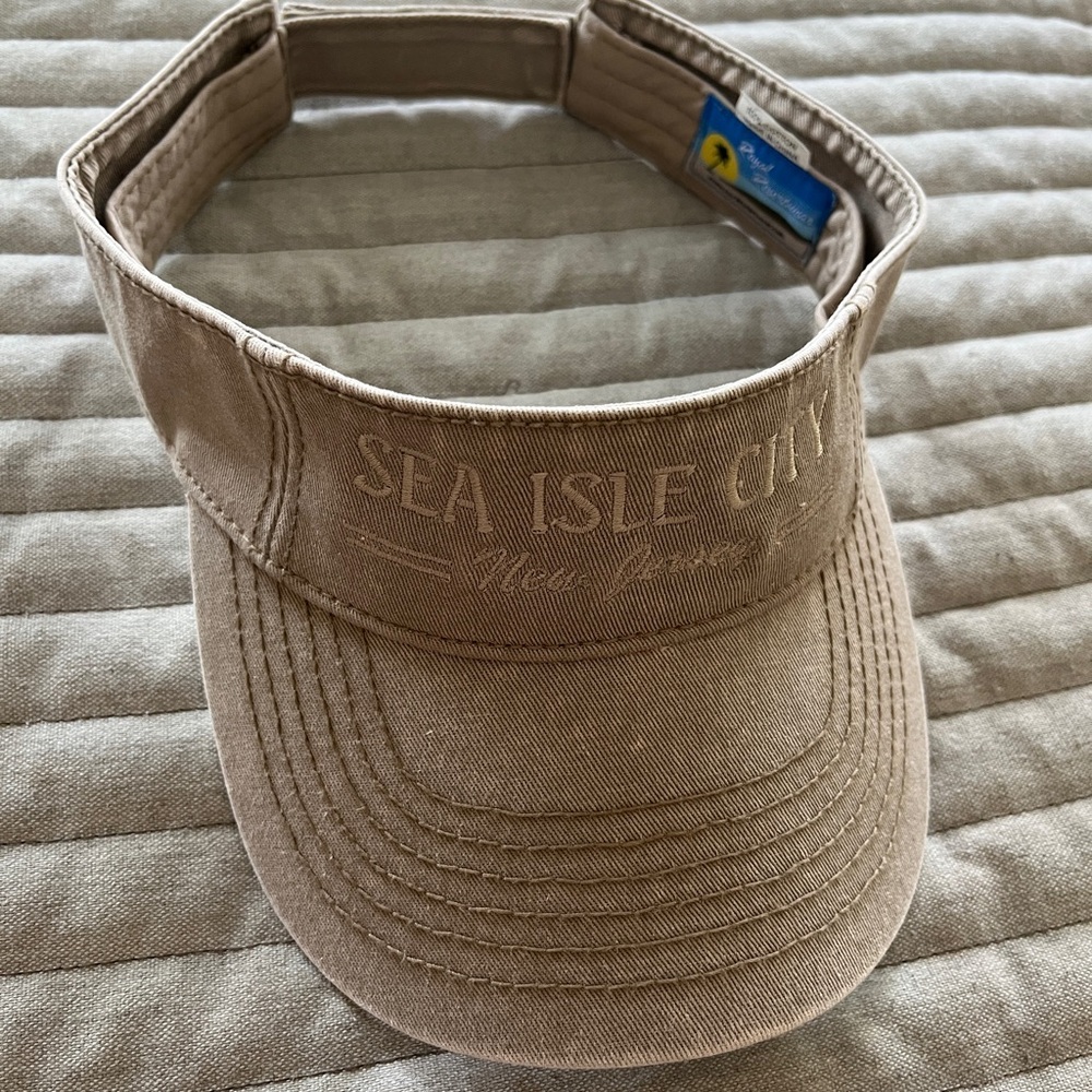 Sea Isle City Tan Visor